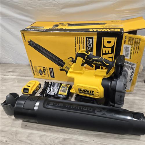 GOOD- DEWALT 20V MAX Brushless Cordless Handheld Axial Leaf Blower Kit