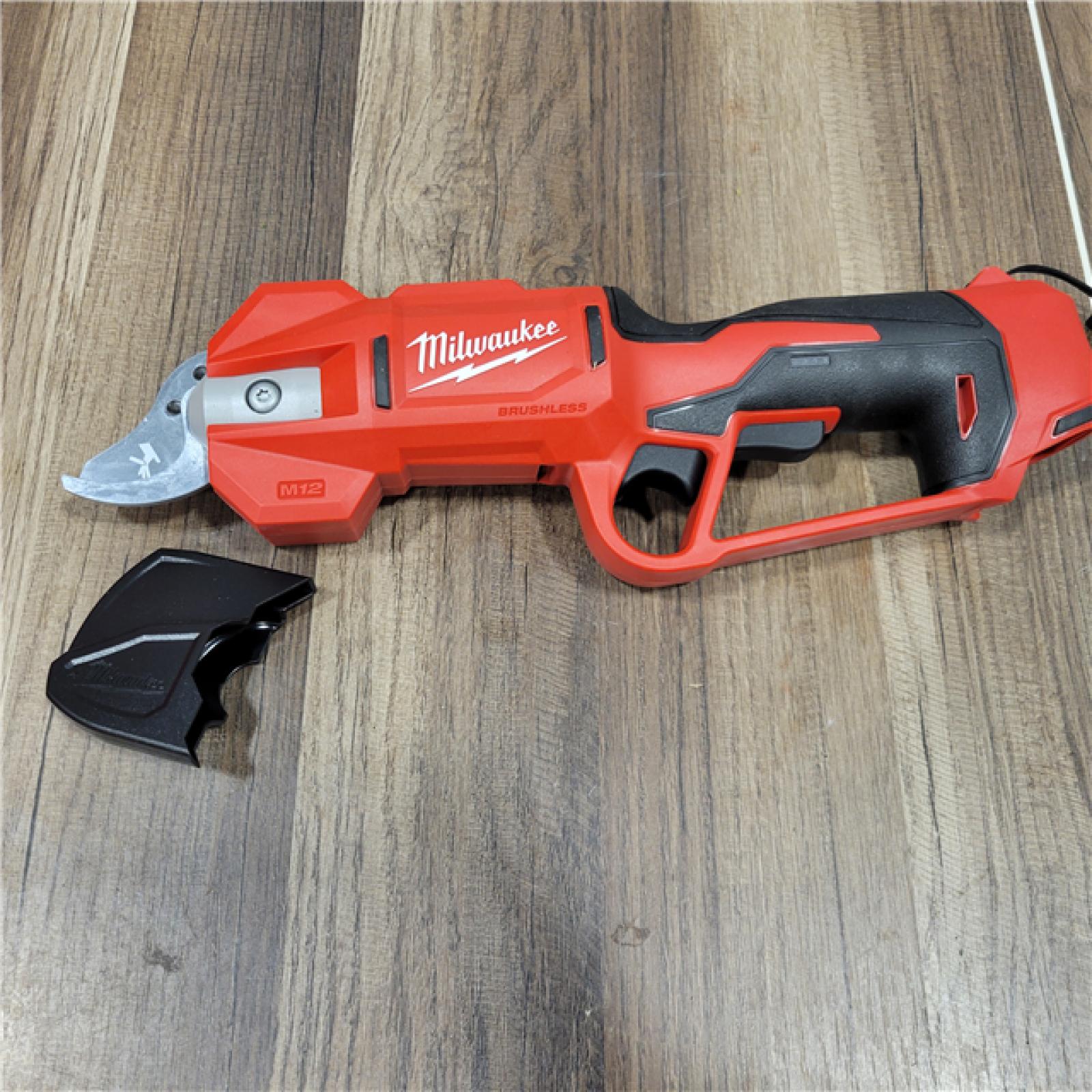 AS-IS Milwaukee   M12 12V Cordless Brushless Pruner Shears (Tool Only)