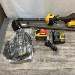 AS-IS DEWALT FLEXVOLT 60V MAX 17 in. Cordless Battery Powered Attachment Capable Trimmer Kit
