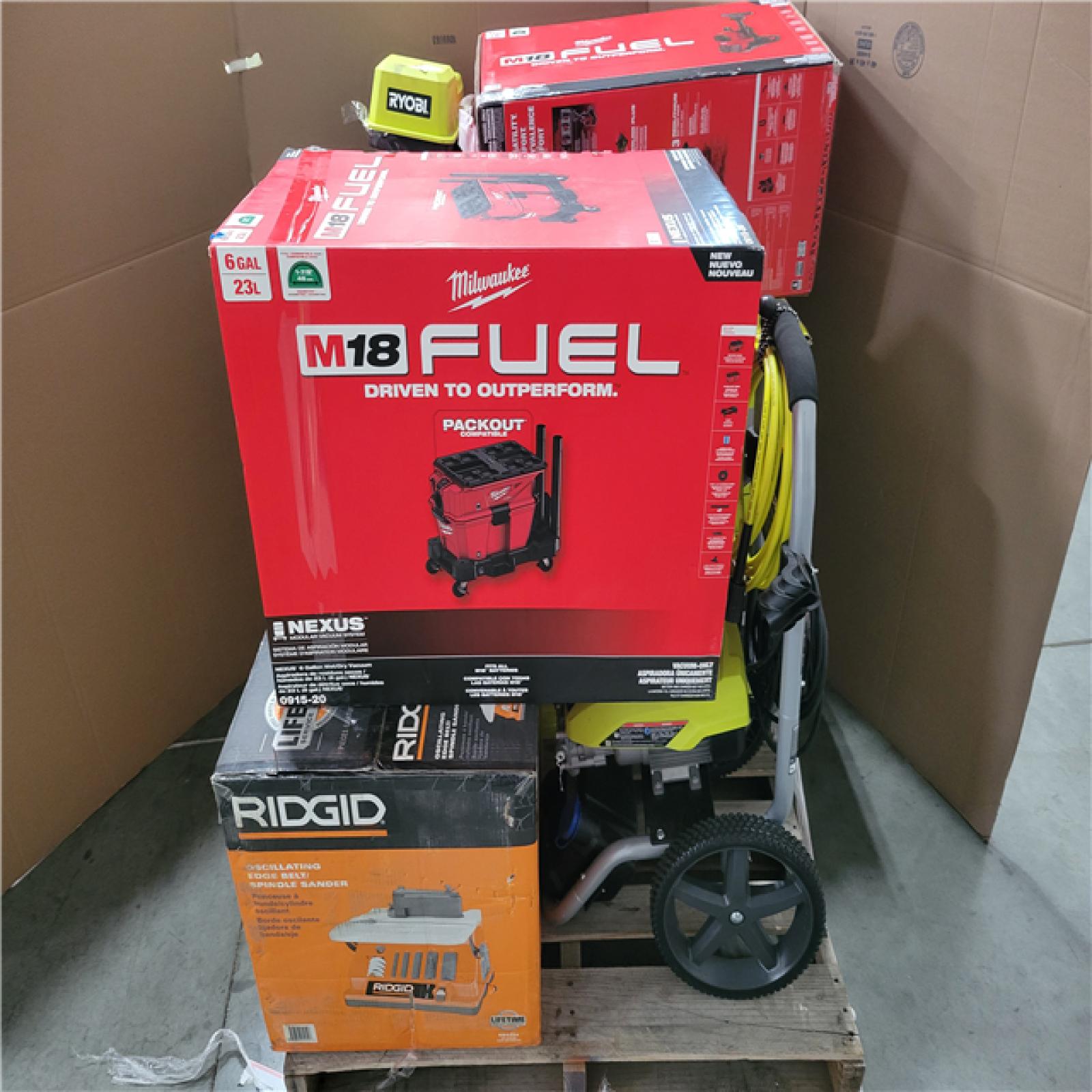 CALIFORNIA AS-IS TOOL PALLET