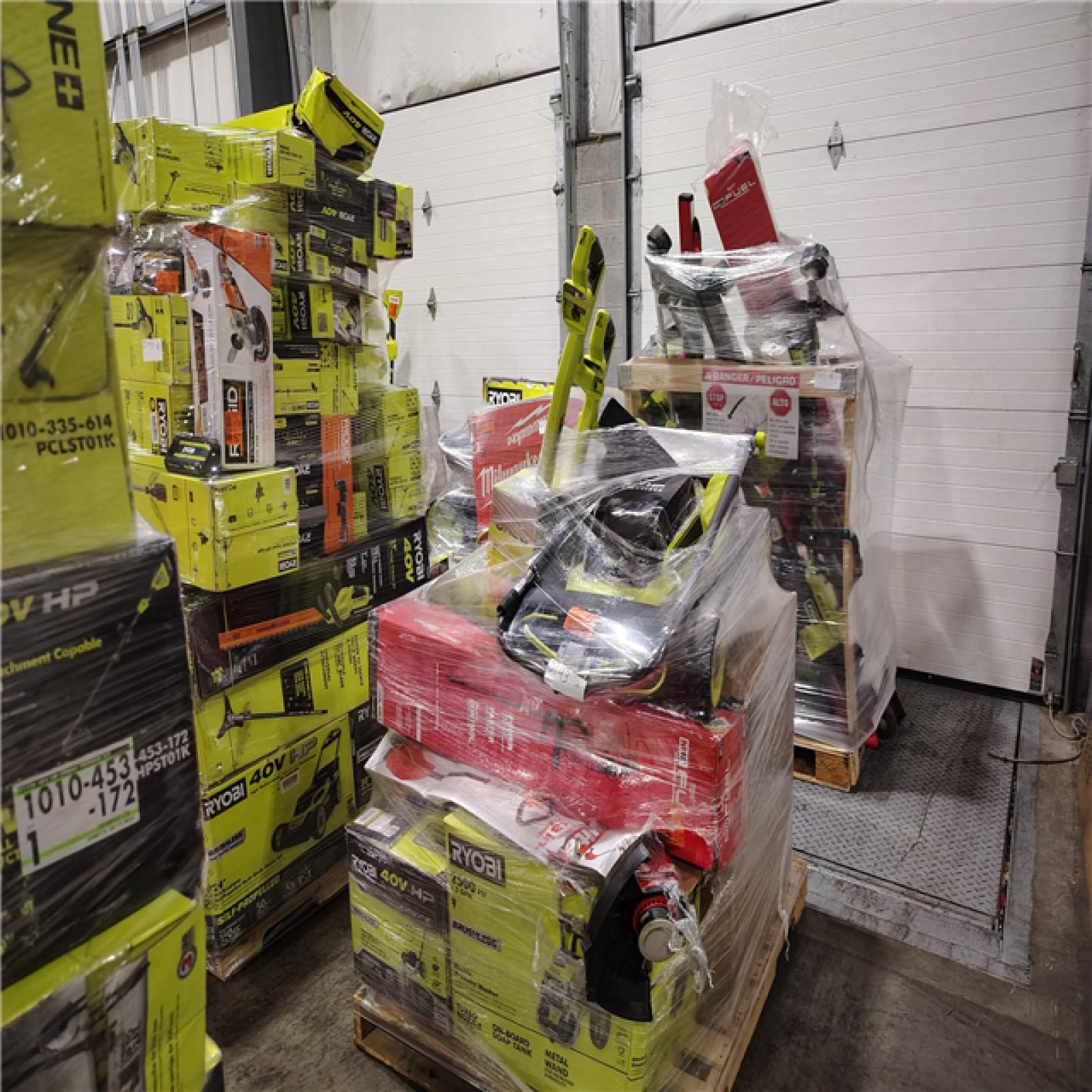 Pittston Location As-Is Power Tools Partial Truckload (10 pallets) 0143-B