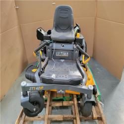 CALIFORNIA AS-IS ULTIMA ZT1 42IP RIDING MOWER