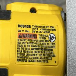 AS-IS DEWALT 20V XR Cordless 3 in. Cut-Off Tool (Tool Only)