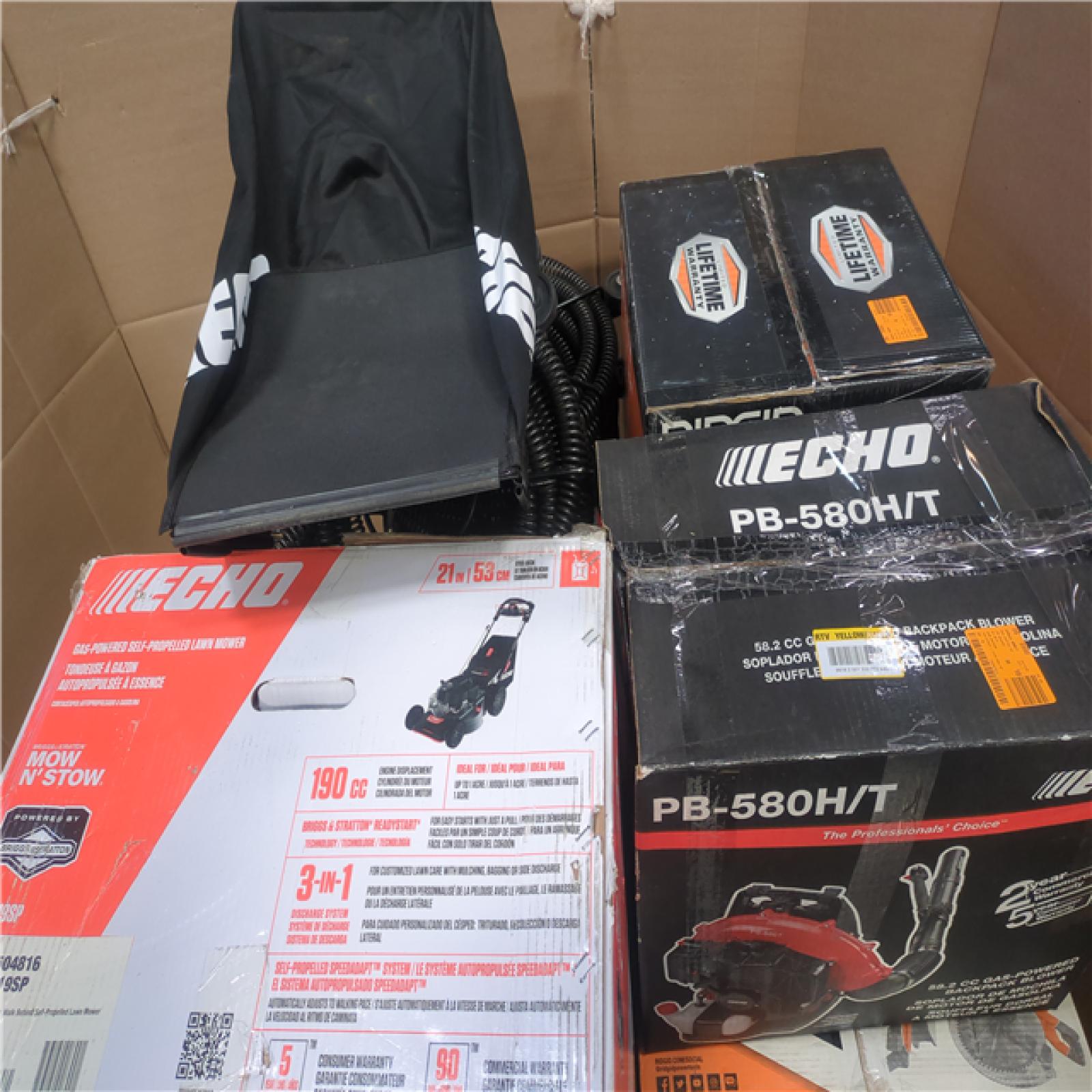 CALIFORNIA AS-IS OUTDOOR POWER EQUIPMENT