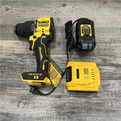 AS-IS DEWALT ATOMIC 20V Lithium-Ion Cordless 1/2 in. Hammer Drill Kit
