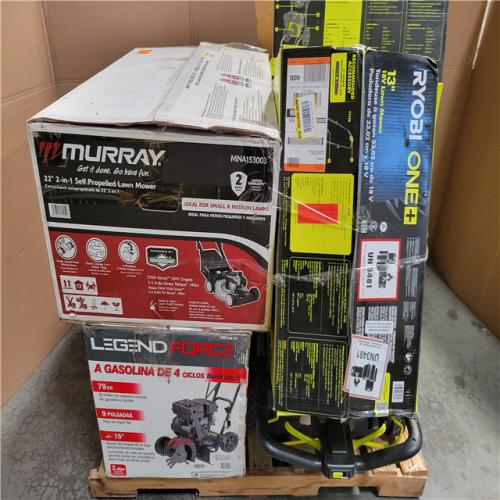 CALIFORNIA AS-IS OUTDOOR POWER EQUIPMENT