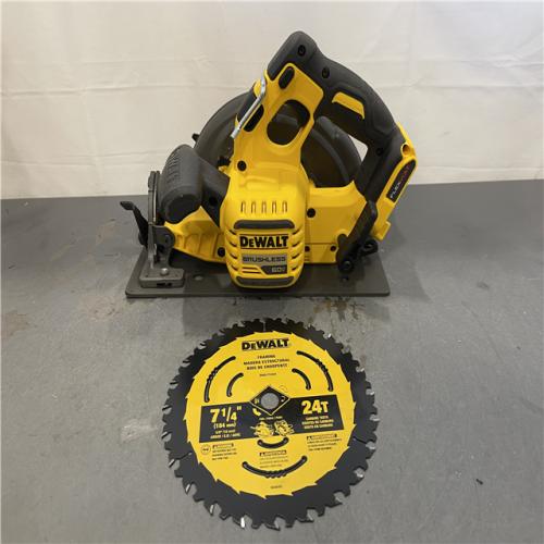 AS-IS - DeWALT FLEXVOLT 60V MAX Cordless Brushless 7-1/4 in. Circular Saw with Brake