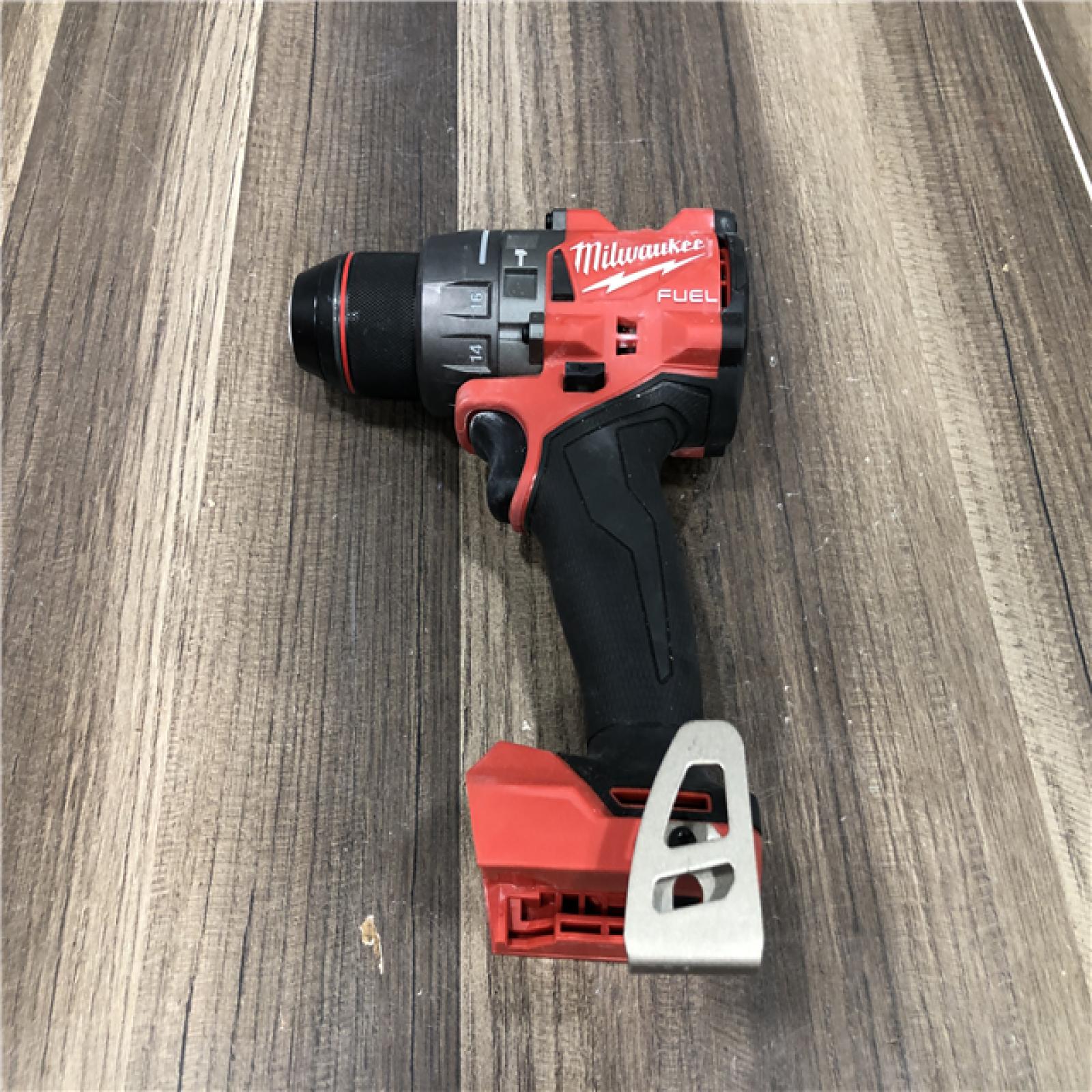 AS-IS Milwaukee FUEL 18V Lithium-Ion Brushless Cordless 1/2 in. Hammer Drill/Driver (Tool-Only)