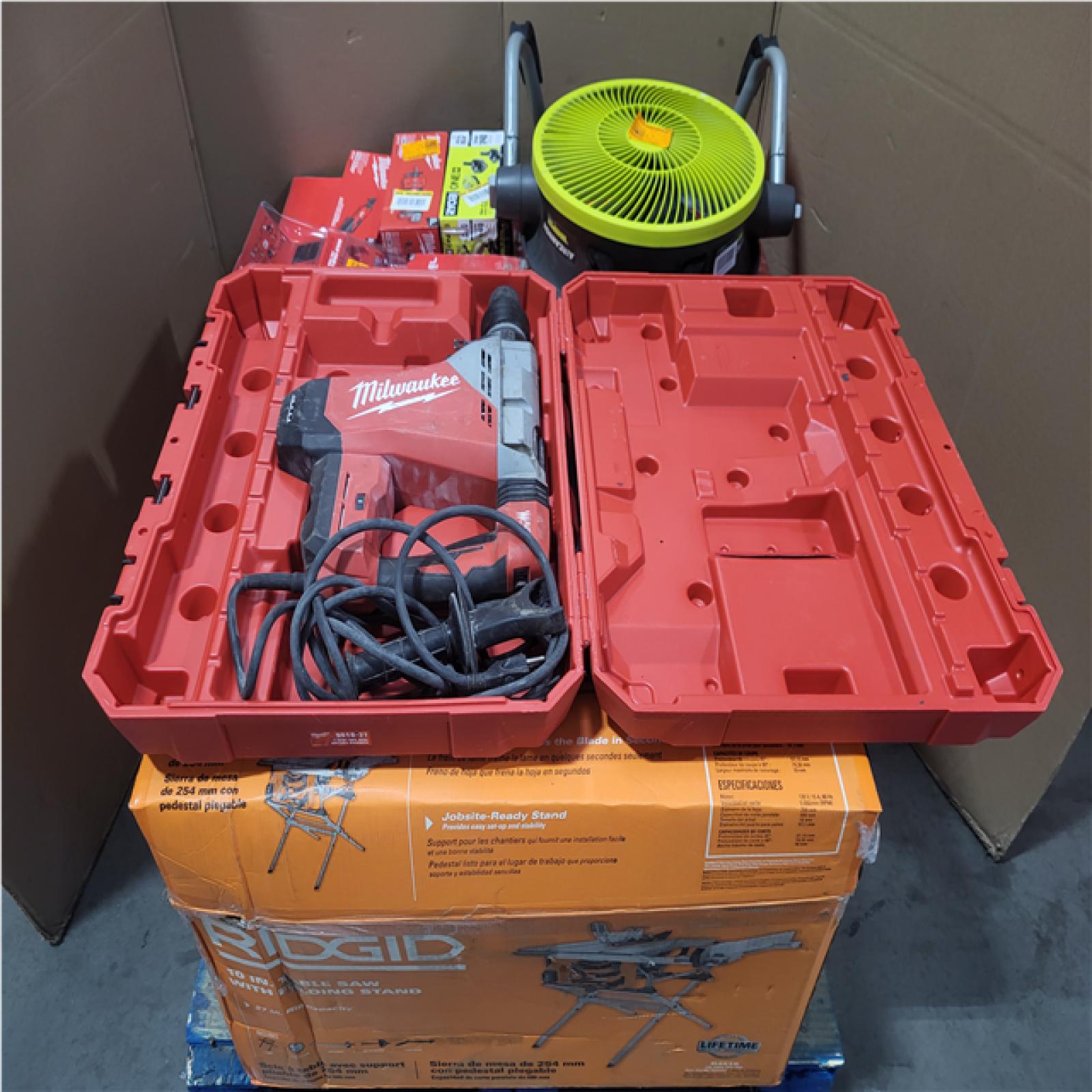 CALIFORNIA AS-IS TOOL PALLET