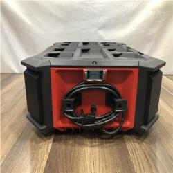 AS-IS Milwaukee Lithium-Ion Cordless PACKOUT Radio/Speaker with Built-In Charger