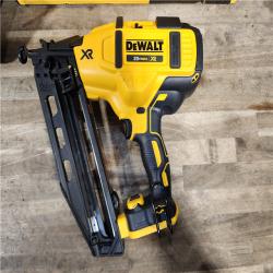 HOUSTON LOCATION - AS-IS DeWalt 20V 16 Gauge Cordless Angled Finish Nailer Kit W/ 2Ah Battery