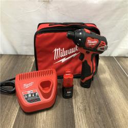 AS-IS Milwaukee 12V Lithium-Ion Cordless 1/4 in. Hex Screwdriver Kit