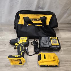 AS-IS DEWALT ATOMIC COMPACT SERIES 20V MAX* Cordless 1/2 Drill/Driver Kit