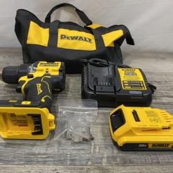 AS-IS DEWALT Atomic 20V Lithium-Ion Cordless Compact 1/2 in. Drill/Driver Kit