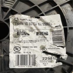 DALLAS LOCATION- Southwire 2,500 ft. 10 Gray Stranded CU THHN Wire PALLET (3 UNITS)