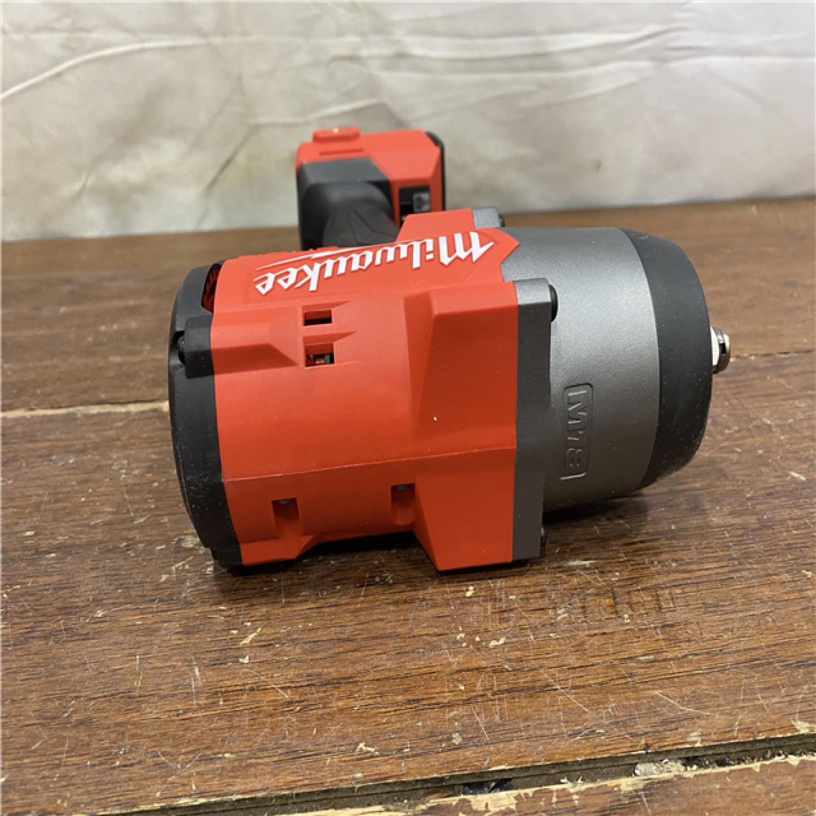 AS-IS Milwaukee M18 1/2 in. Cordless Brushless High Torque Impact Wrench Kit (Battery & Charger)