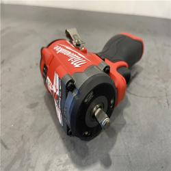 AS-IS - Milwaukee M12 FUEL 12V Lithium-Ion Brushless Cordless Stubby 3/8 in. Impact Wrench