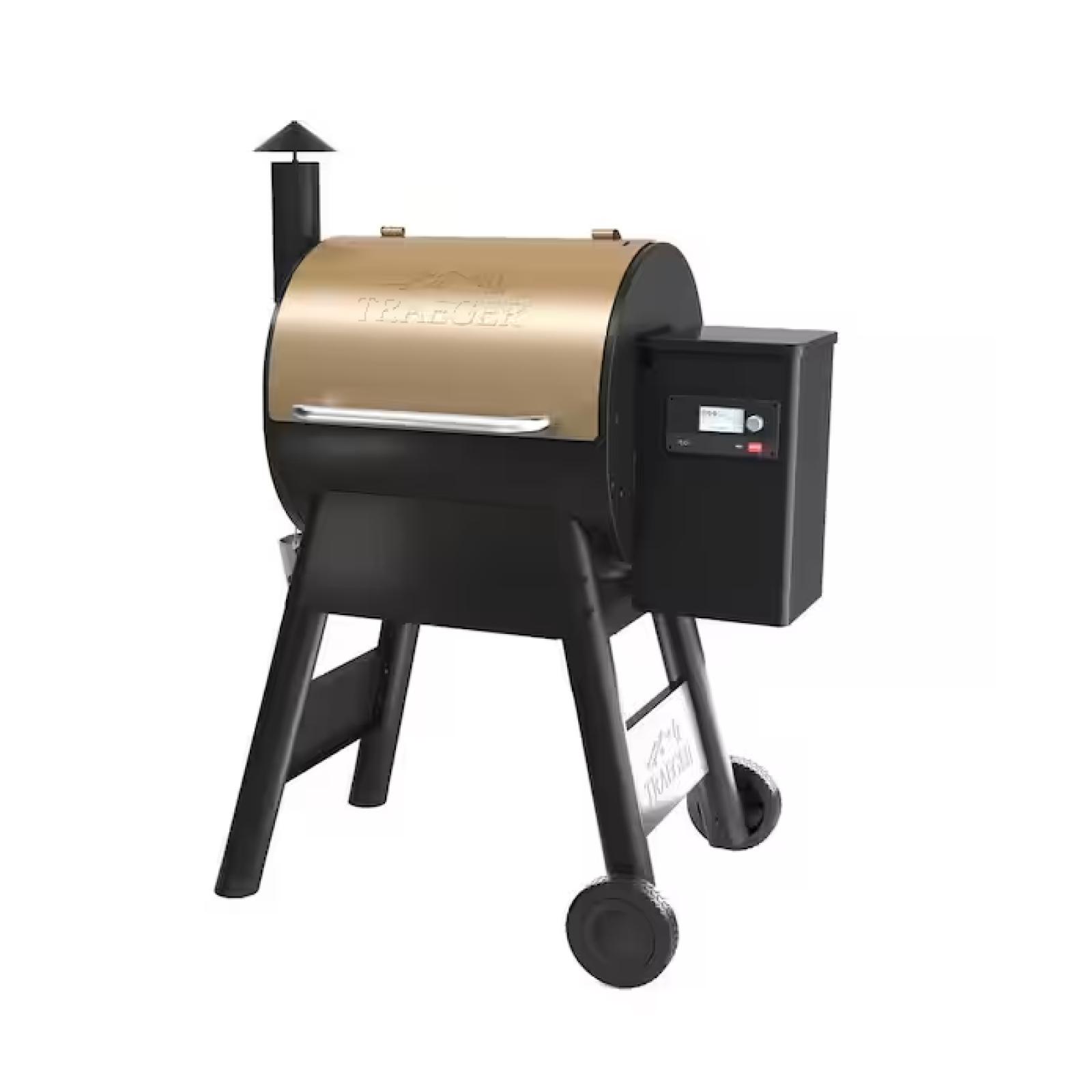 DALLAS LOCATION - Traeger Pro 575 Wi-Fi Pellet Grill and Smoker in Bronze