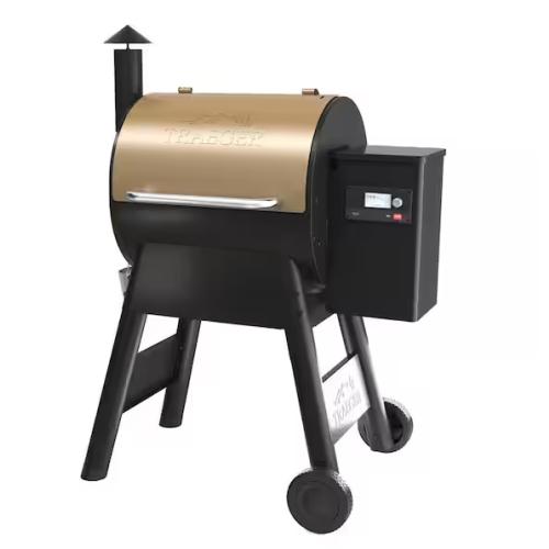 DALLAS LOCATION - Traeger Pro 575 Wi-Fi Pellet Grill and Smoker in Bronze