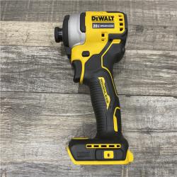 AS-IS DEWALT Atomic 20V Max Lithium-Ion Brushless Cordless Compact 1/4 in. Impact Driver Kit
