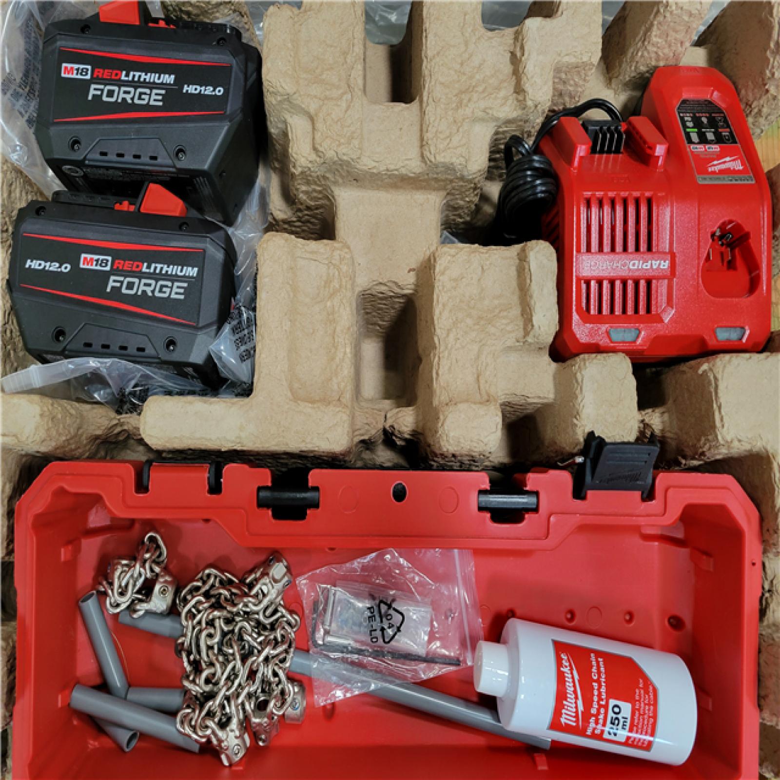 CALIFORNIA AS-IS MILWAUKEE HIGH SPEED CHAIN SNAKE