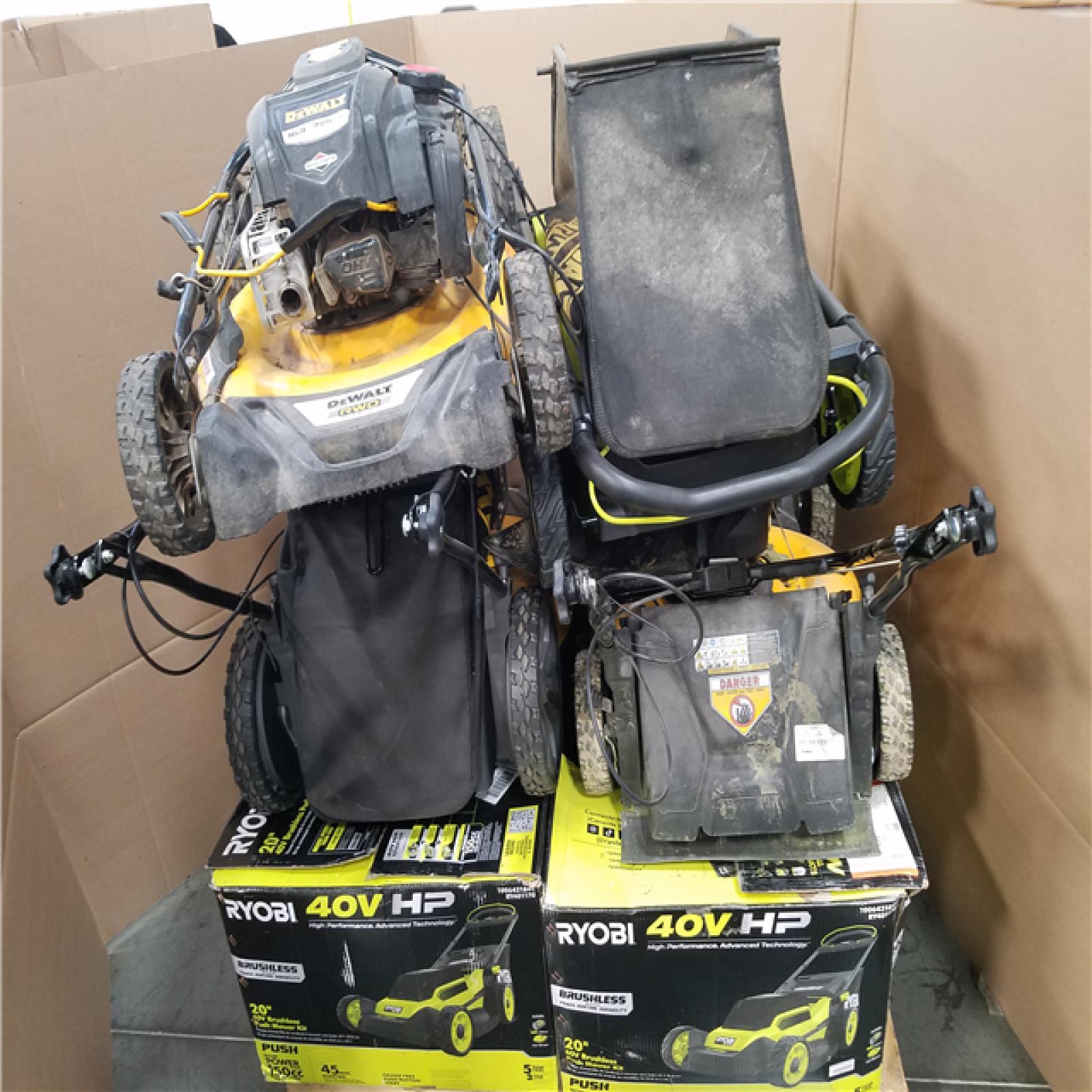 CALIFORNIA AS-IS OUTDOOR POWER EQUIPMENT