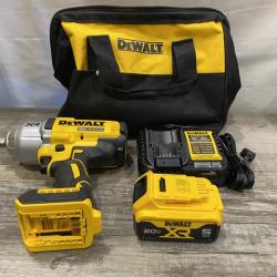 AS-IS DEWALT 20V MAX Lithium-Ion Cordless 1/2 in. Impact Wrench Kit