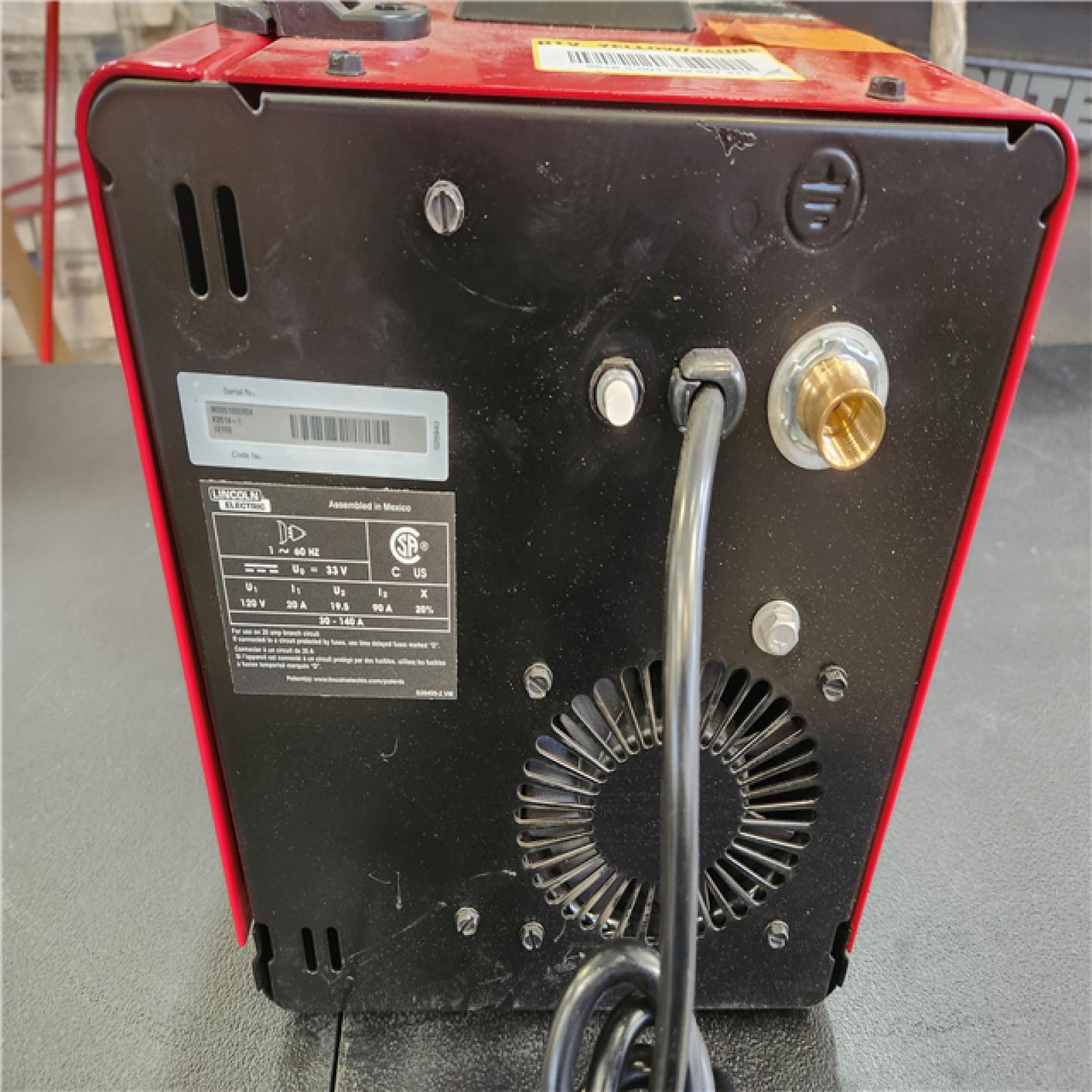 Phoenix Lincoln Electric Weld-Pak 140 Amp MIG and Flux-Core Wire Feed Welder  115V  Aluminum Welder with Spool Gun sold separately