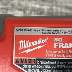 AS-IS Milwaukee FUEL 3-1/2 in. 18-Volt 30-Degree Lithium-Ion Brushless Cordless Framing Nailer (Tool-Only)
