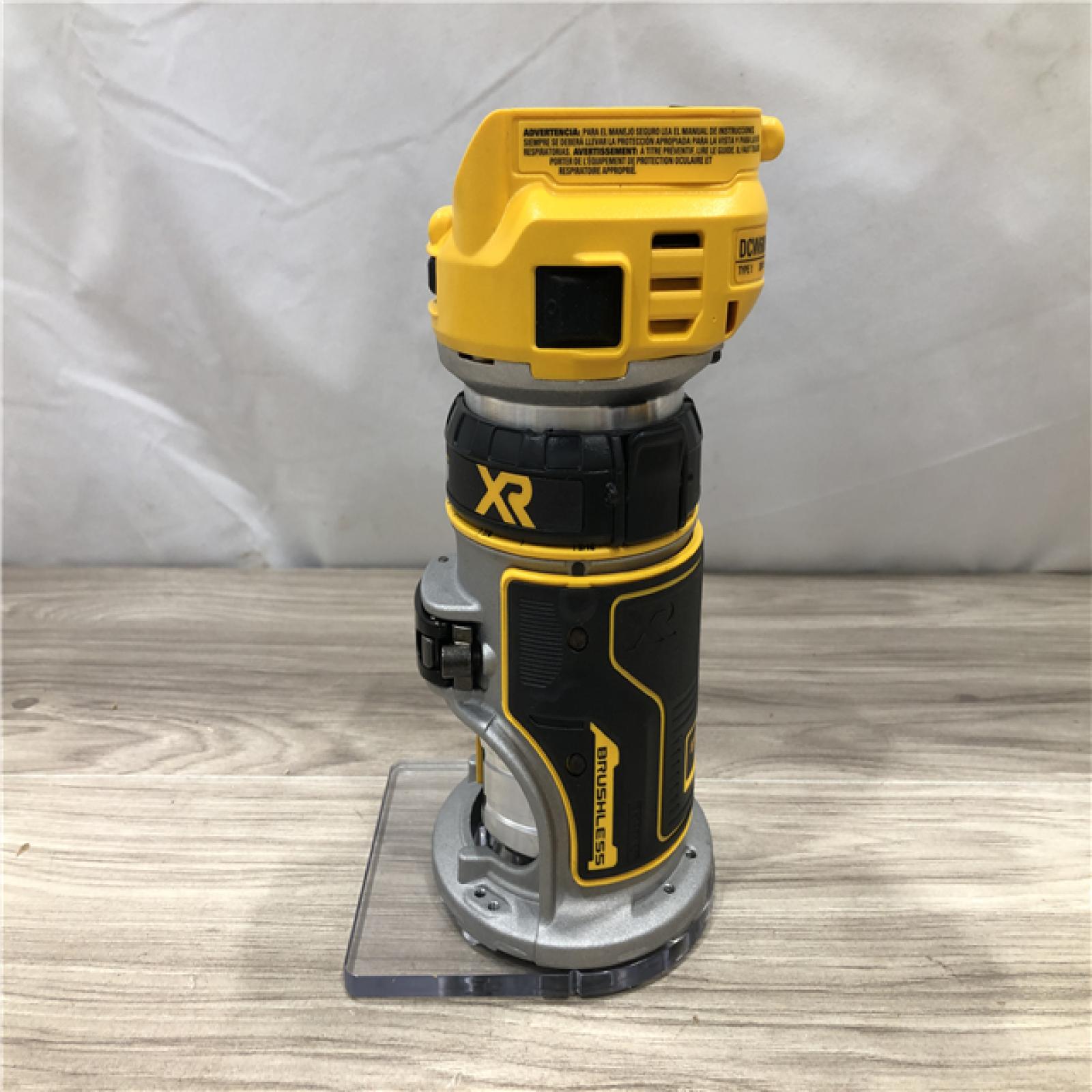 AS-IS Dewalt 20V MAX XR Cordless Compact Router (Tool Only)