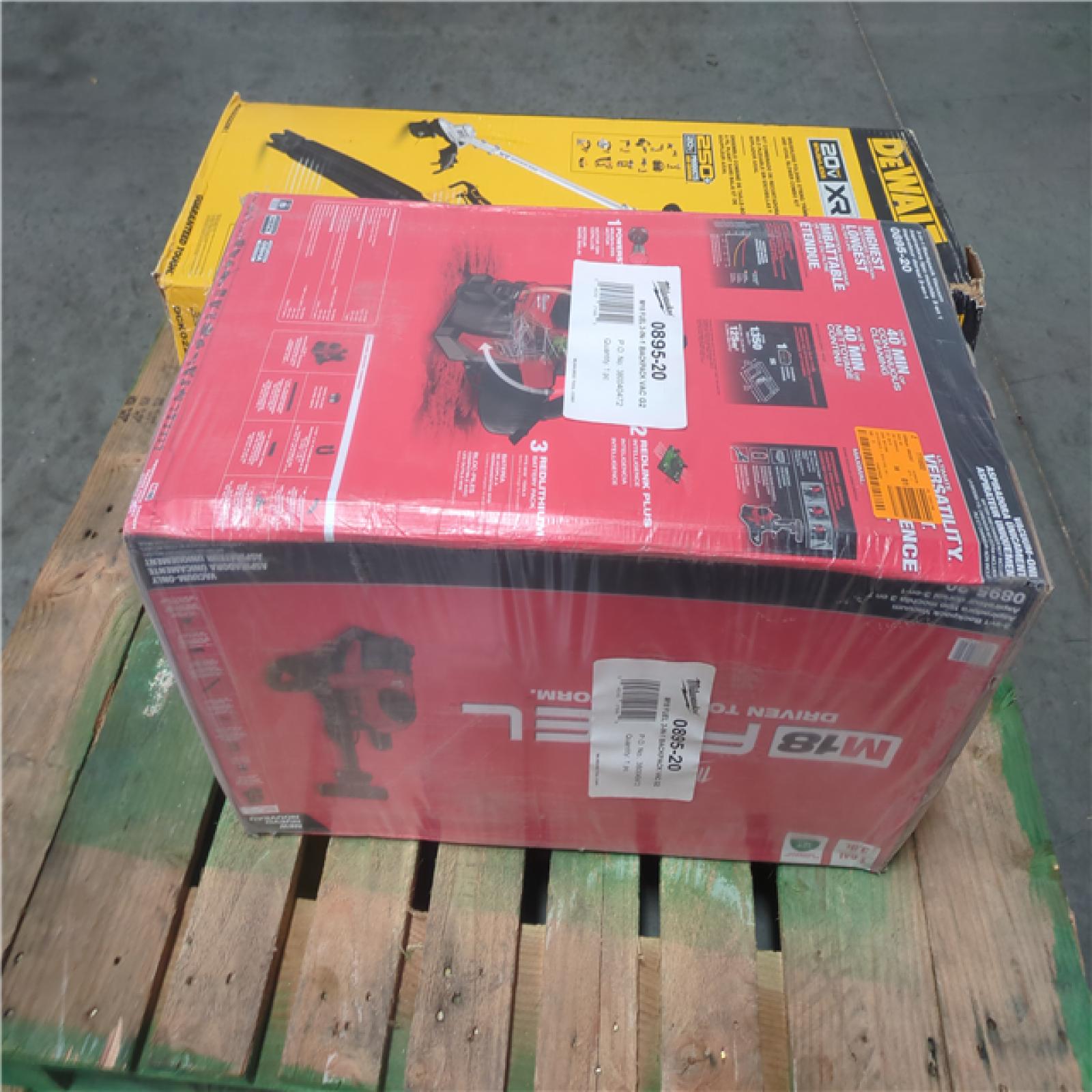 CALIFORNIA AS-IS TOOL PALLET