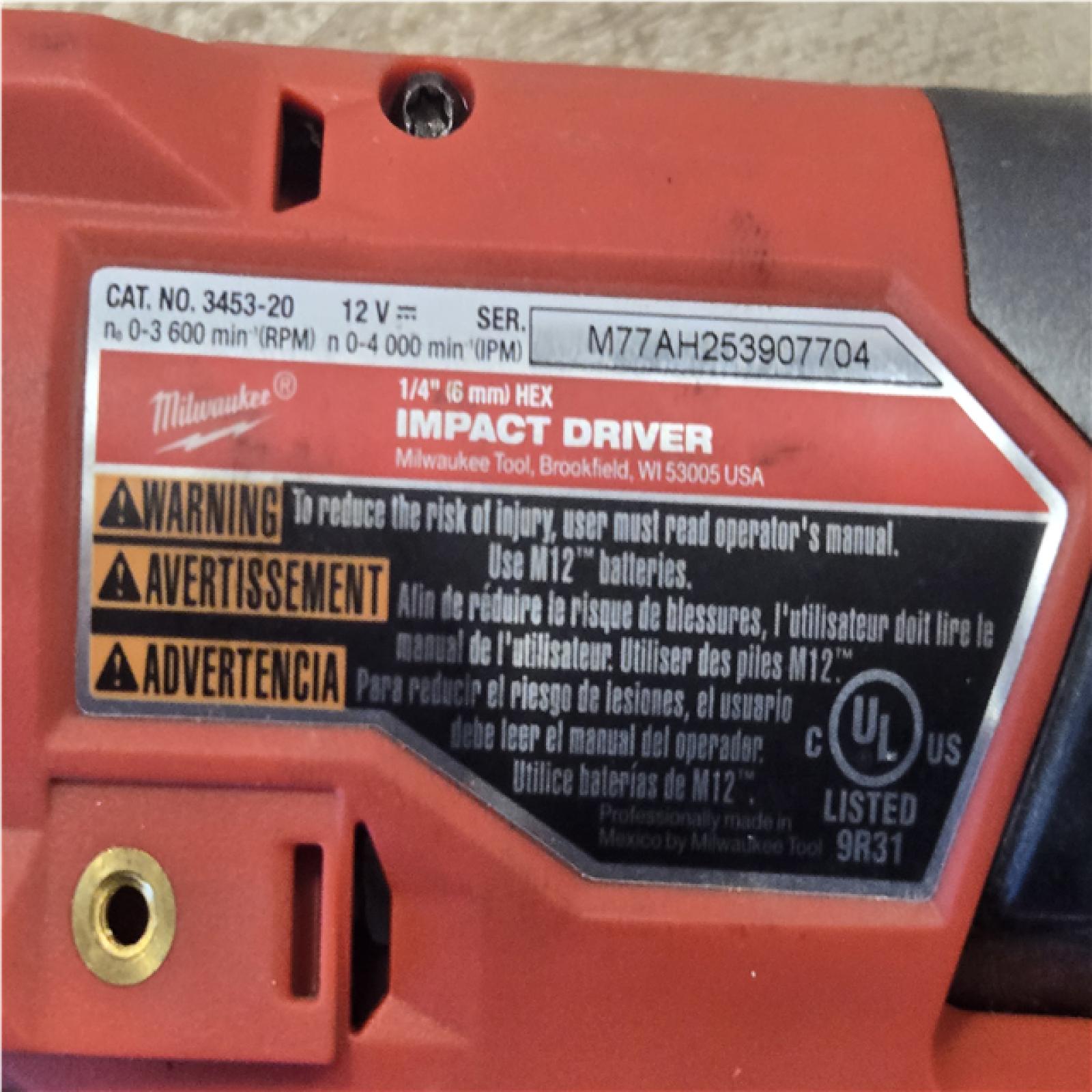 AS-IS Milwaukee FUEL 12-Volt Lithium-Ion Brushless Cordless Hammer Drill and Impact Driver Combo Kit