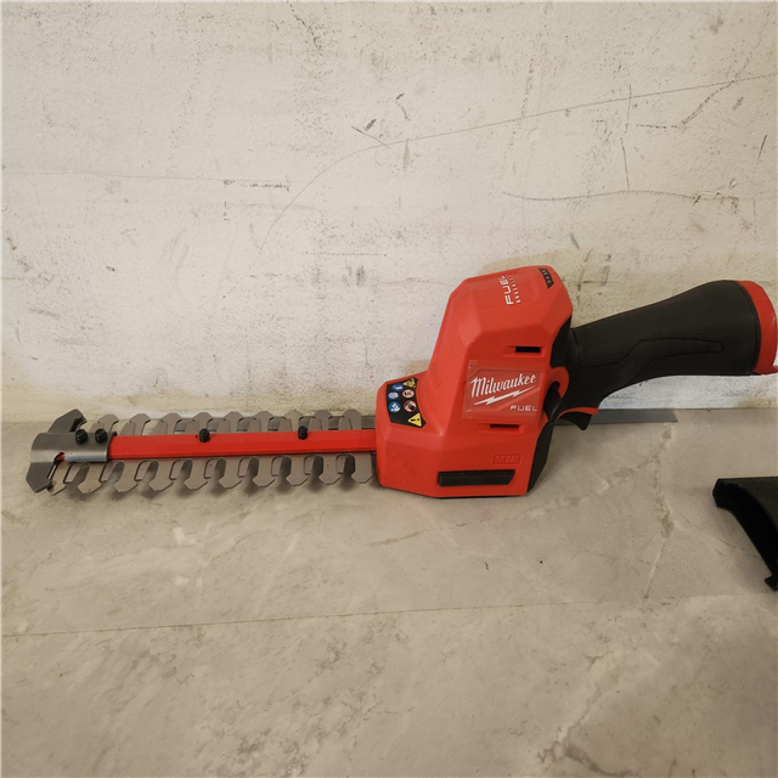Phoenix NEW Milwaukee M12 FUEL 8 in. 12V Lithium-Ion Brushless Cordless Battery Hedge Trimmer (Tool-Only)