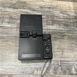 As-IS Panasonic Lumix DC-ZS70 Digital Camera, Black