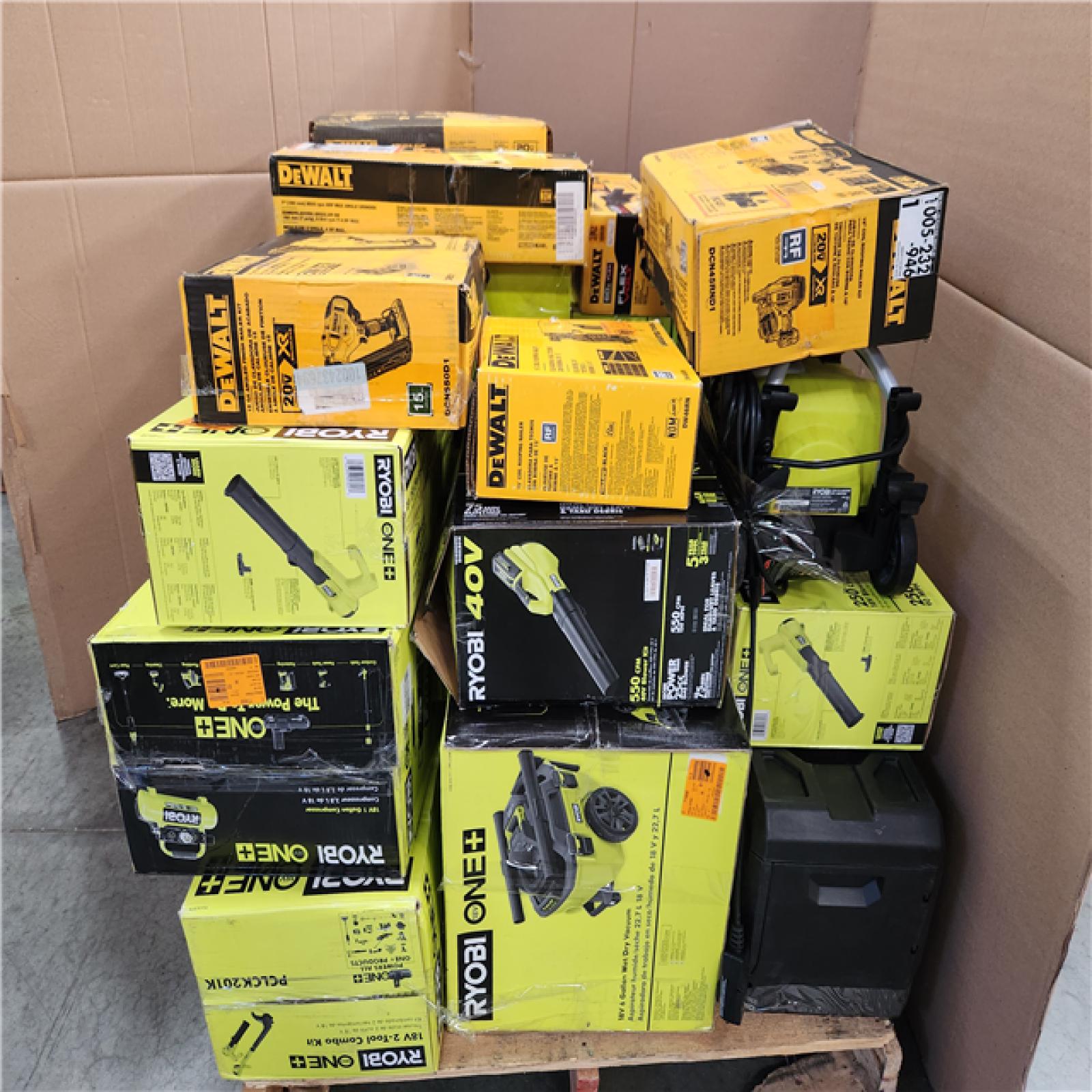 CALIFORNIA AS-IS TOOL PALLET