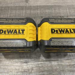 AS-IS DEWALT FLEXVOLT 20V/60V MAX Lithium-Ion 6.0Ah Battery Pack (2 Pack)