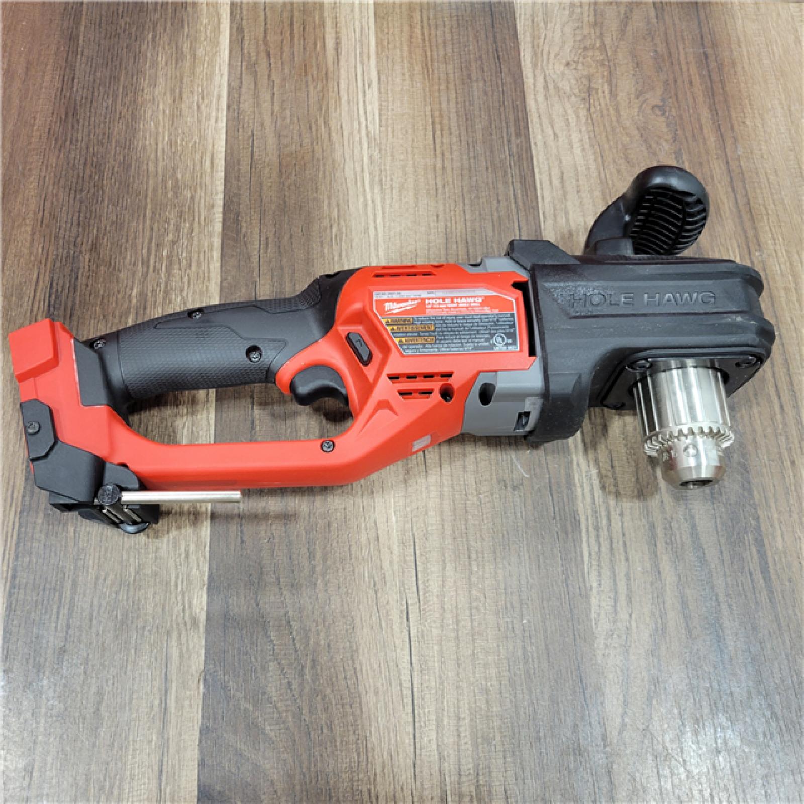 AS-IS Milwaukee M18 18V Fuel Hole Hawg 1/2  Right Angle Drill 2807-20
