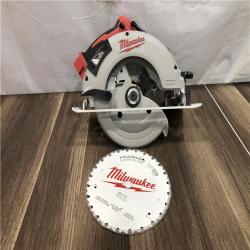 AS-IS Milwaukee 18V Lithium-Ion Brushless Cordless 7-1/4 in. Circular Saw (Tool-Only)