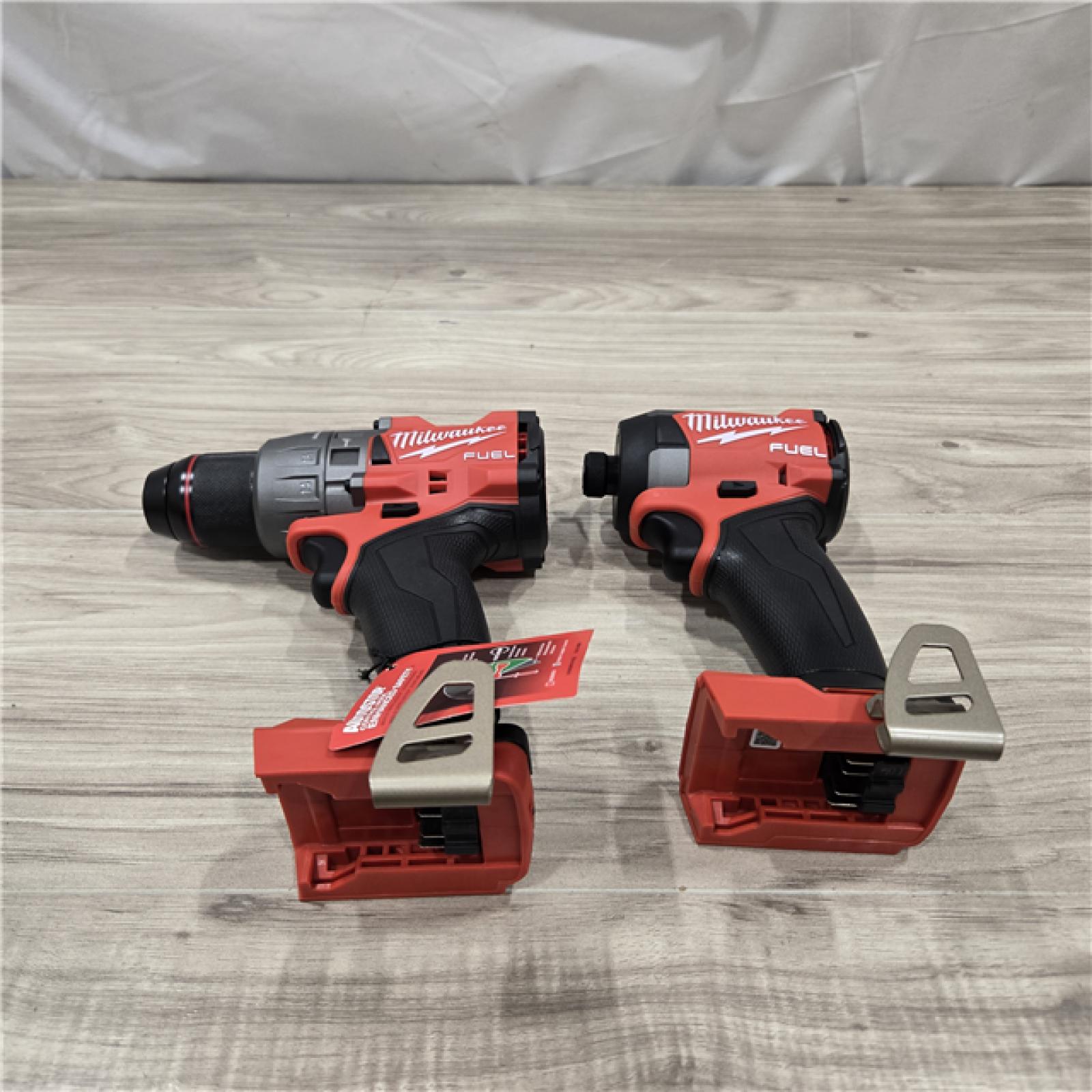 AS-IS MILWAUKEE FUEL 18V Cordless Hammer Drill and Impact Driver Combo Kit