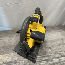 AS-IS DEWALT FLEXVOLT 60V MAX Cordless Brushless 7-1/4 in. Circular Saw with Brake (Tool Only)