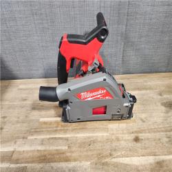 HOUSTON LOCATION - AS-IS Milwaukee M18 FUEL 18V Lithium-Ion Cordless Brushless 6-1/2 in. Plunge Cut Track Saw (Tool-Only)