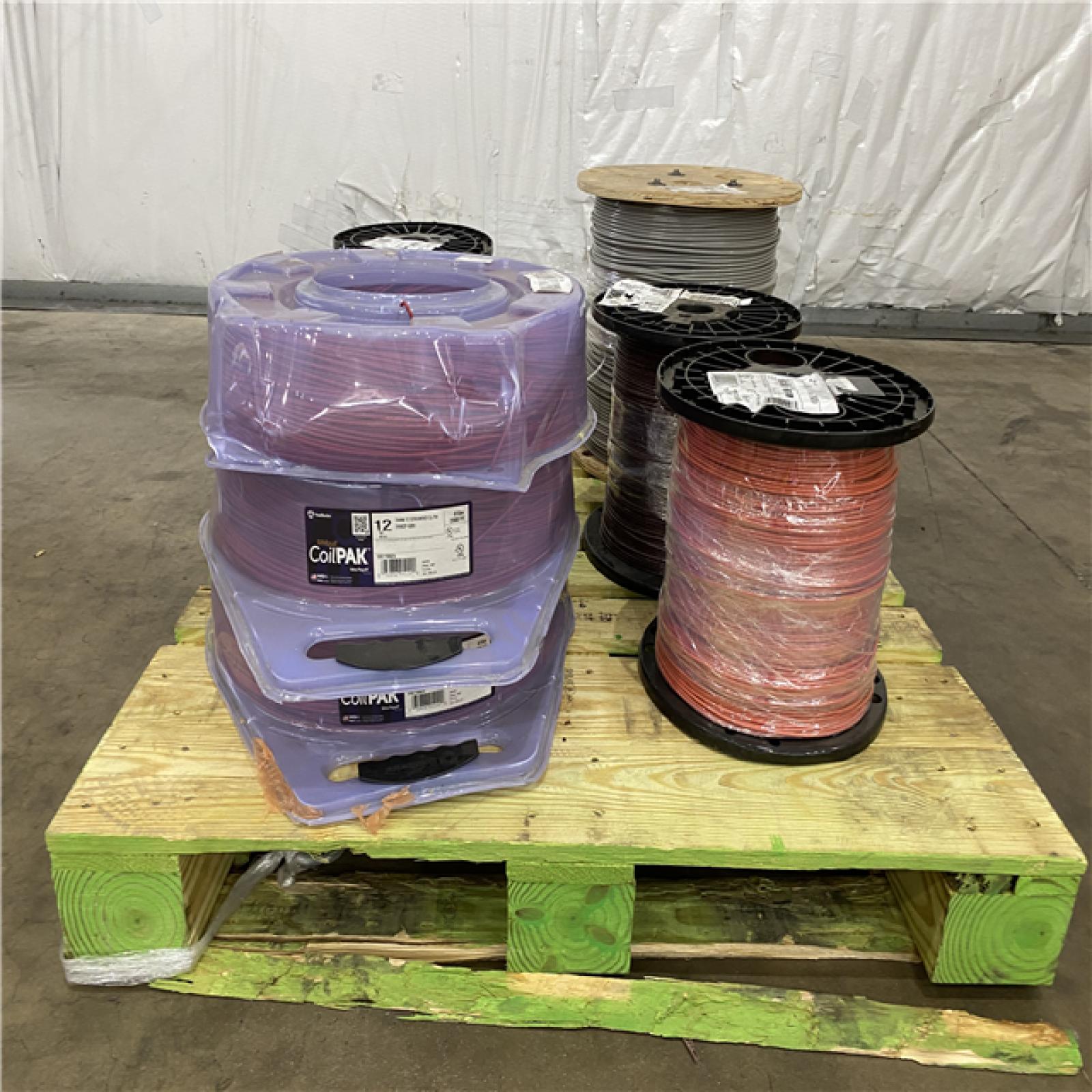 Houston Location AS IS - All Copper Wire (7) Rolls