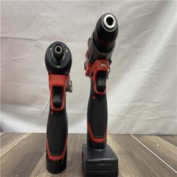 AS-IS Milwaukee FUEL 12-Volt Lithium-Ion Brushless Cordless Hammer Drill and Impact Driver Combo Kit