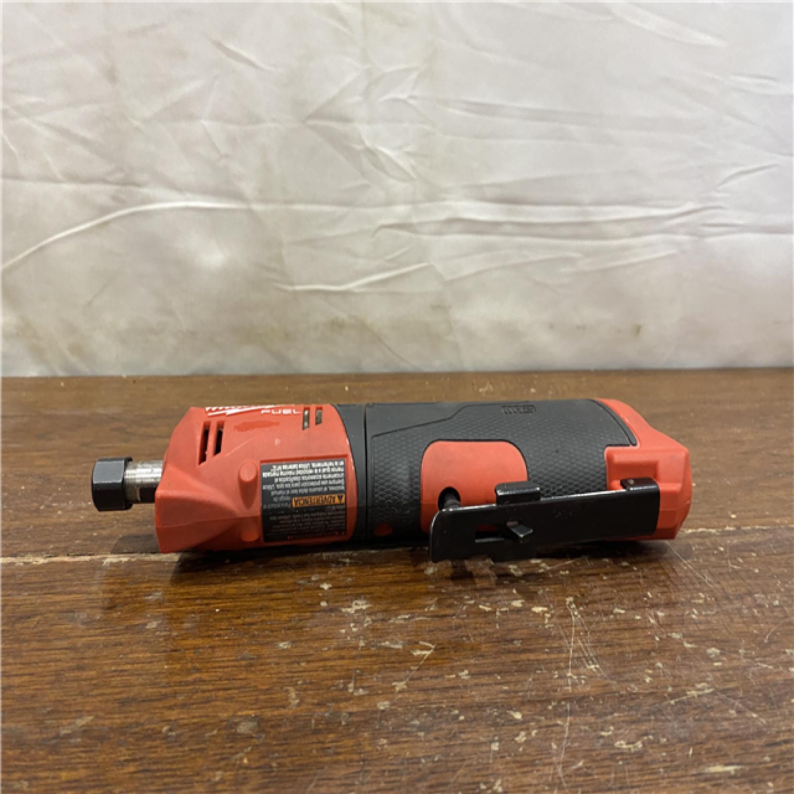AS-IS Milwaukee M12 FUEL Brushless Cordless Straight Die Grinder (Tool-Only)