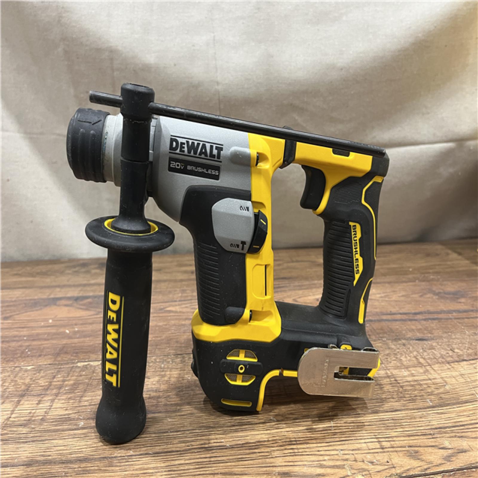 AS-IS Dewalt DCH172B MAX Atomic 20V 5/8 Inch Brushless Cordless SDS Plus Rotary Hammer (Tool Only)