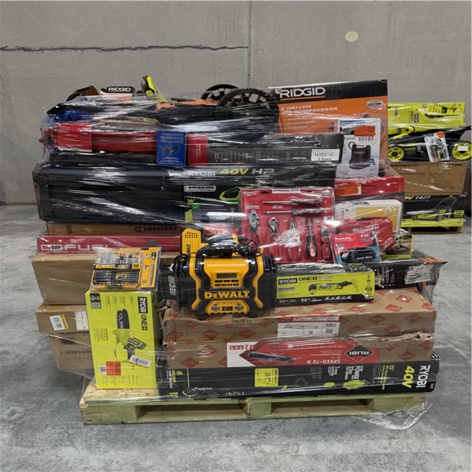 Atlanta Location AS-IS Tools Partial Truckload (6 Pallets) 4151-C