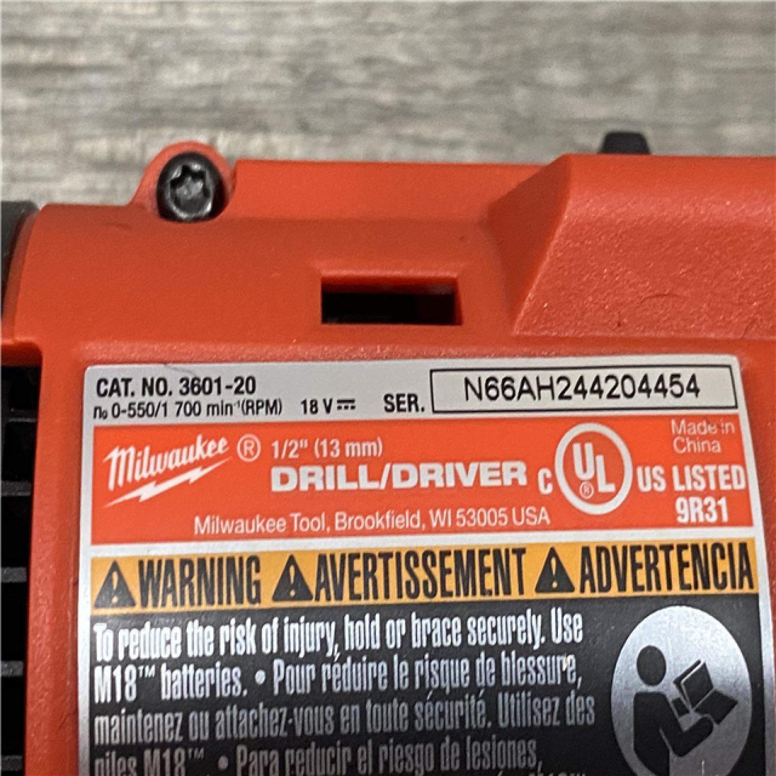 AS-IS Milwaukee 18V Lithium-Ion Brushless Cordless Compact Drill/Impact Combo Kit