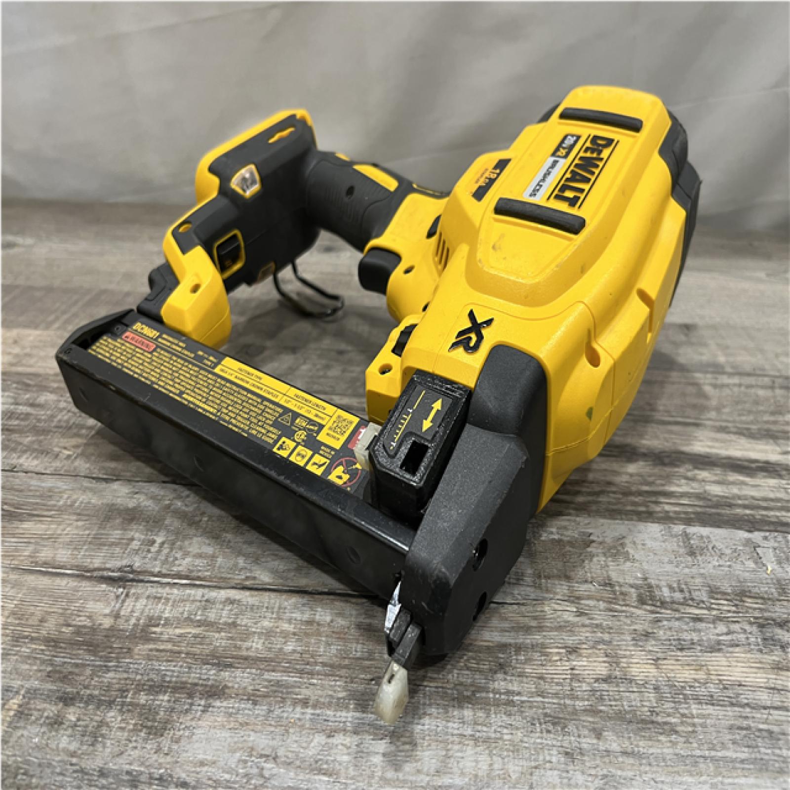 AS-IS DEWALT Cordless 18-Gauge Narrow Crown Stapler (Tool Only)