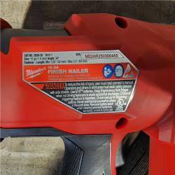 HOUSTON LOCATION - AS-IS Milwaukee 2839-20 M18 FUEL 15 Ga. 18 Volt Brushless Angled Finish Nailer (TOOL ONLY)