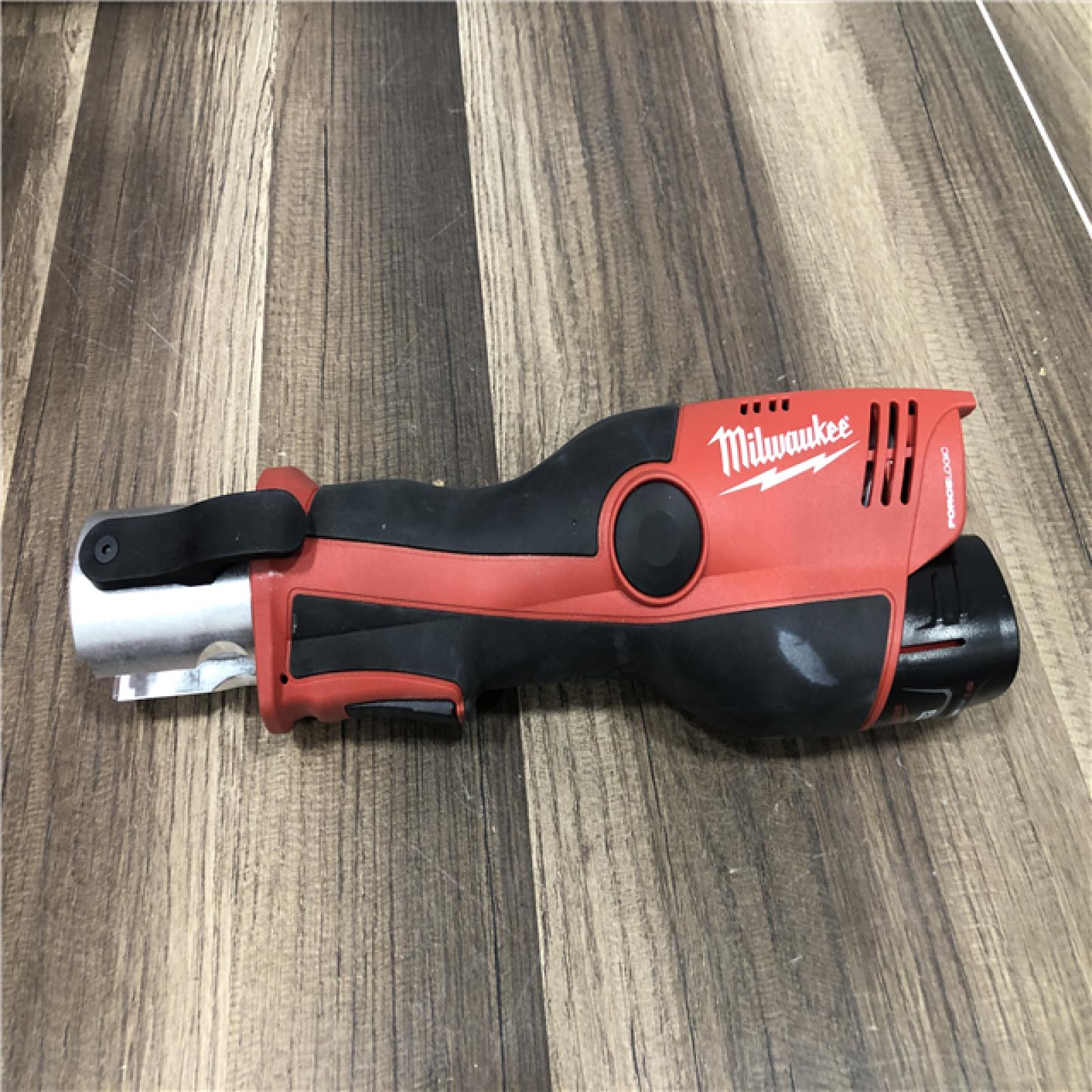AS-IS Milwaukee M12 12-Volt Lithium-Ion Force Logic Cordless Press Tool Kit